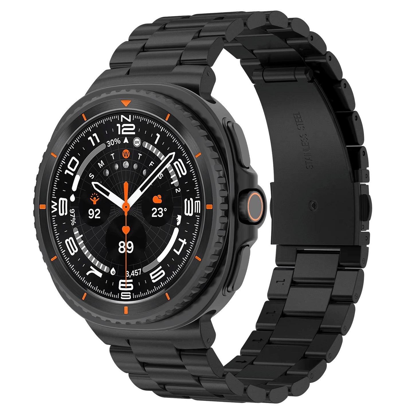 Samsung Galaxy Watch 8 Classic Stainless Steel Metal Strap - Pejayz