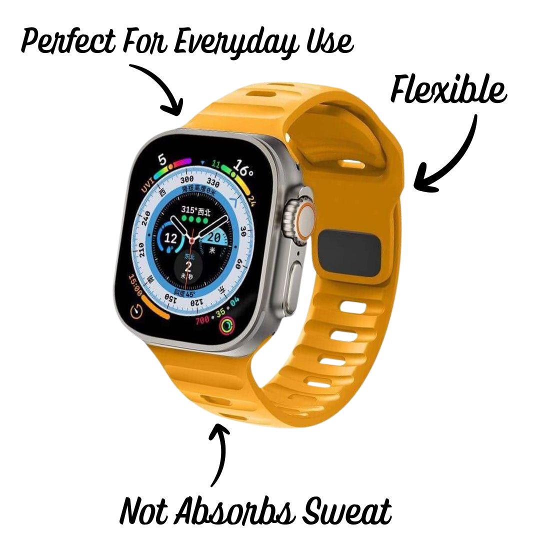 Apple Watch Sports Silicone Band