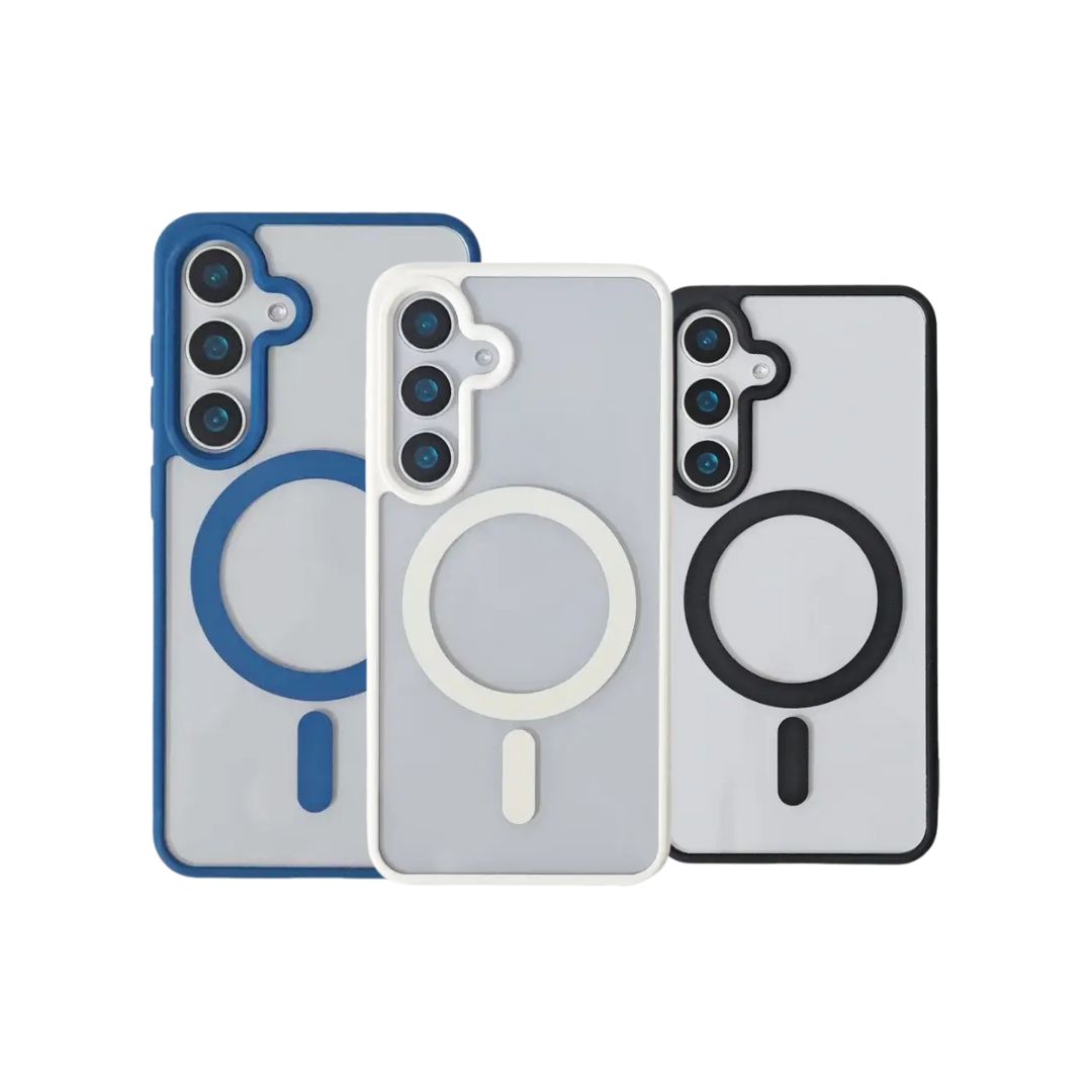 Shockproof Clear Magnetic Case For Samsung Galaxy S25