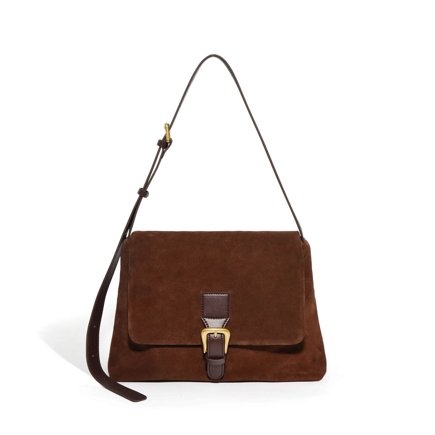 Vintage Suede Leather Shoulder Handbag for Women – Commute | Pejayz