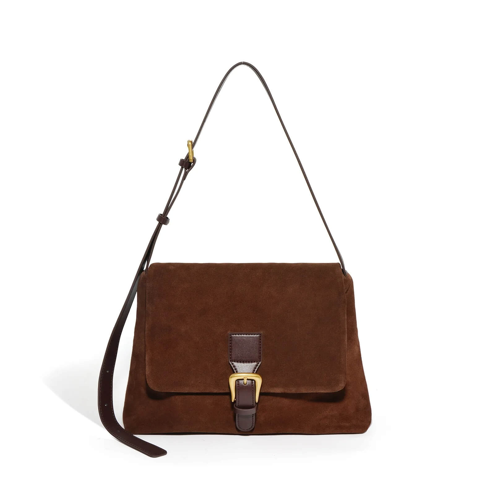 Vintage Suede Leather Shoulder Handbag for Women – Commute | Pejayz