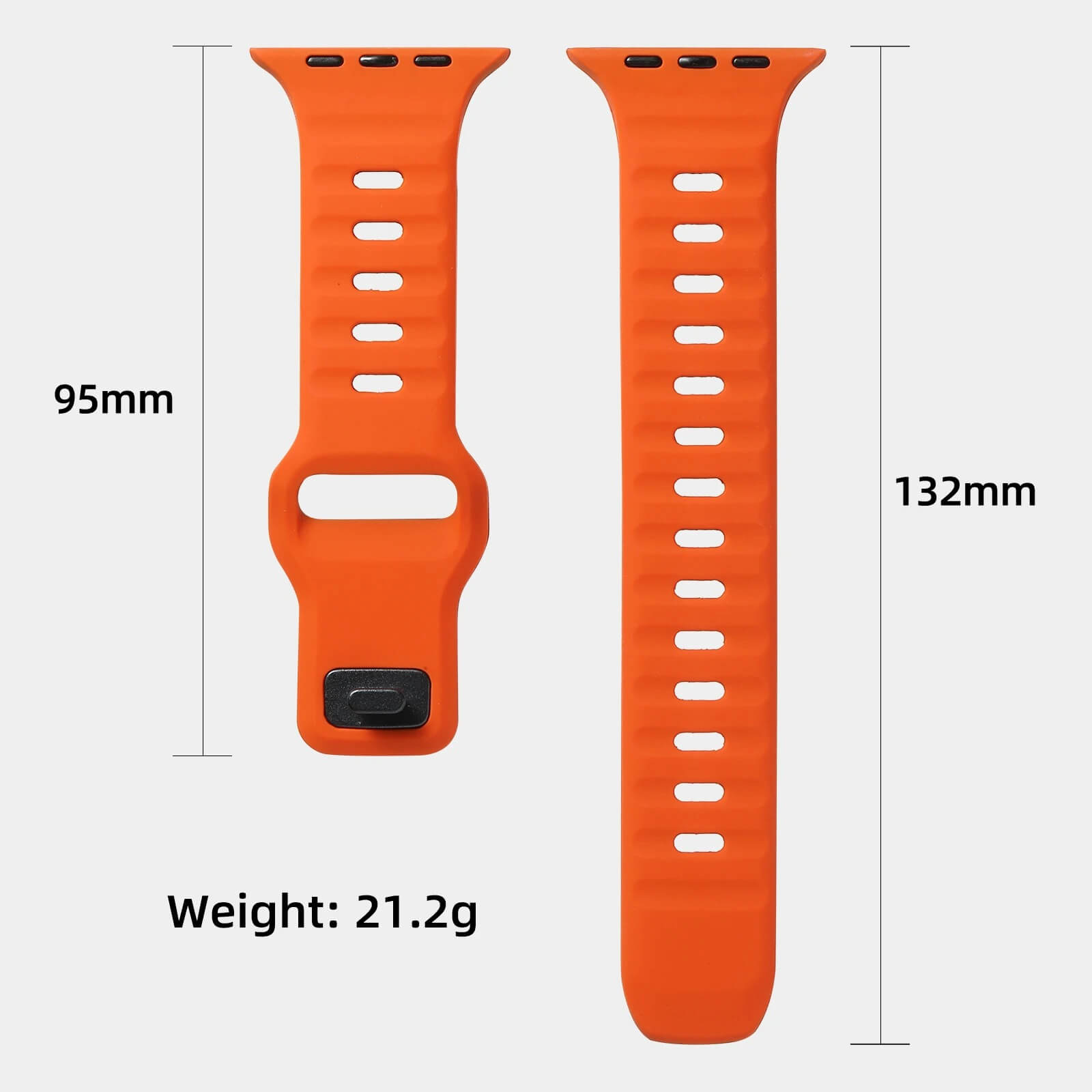 Slim Sports Silicone Strap For Apple Watch Ultra 2