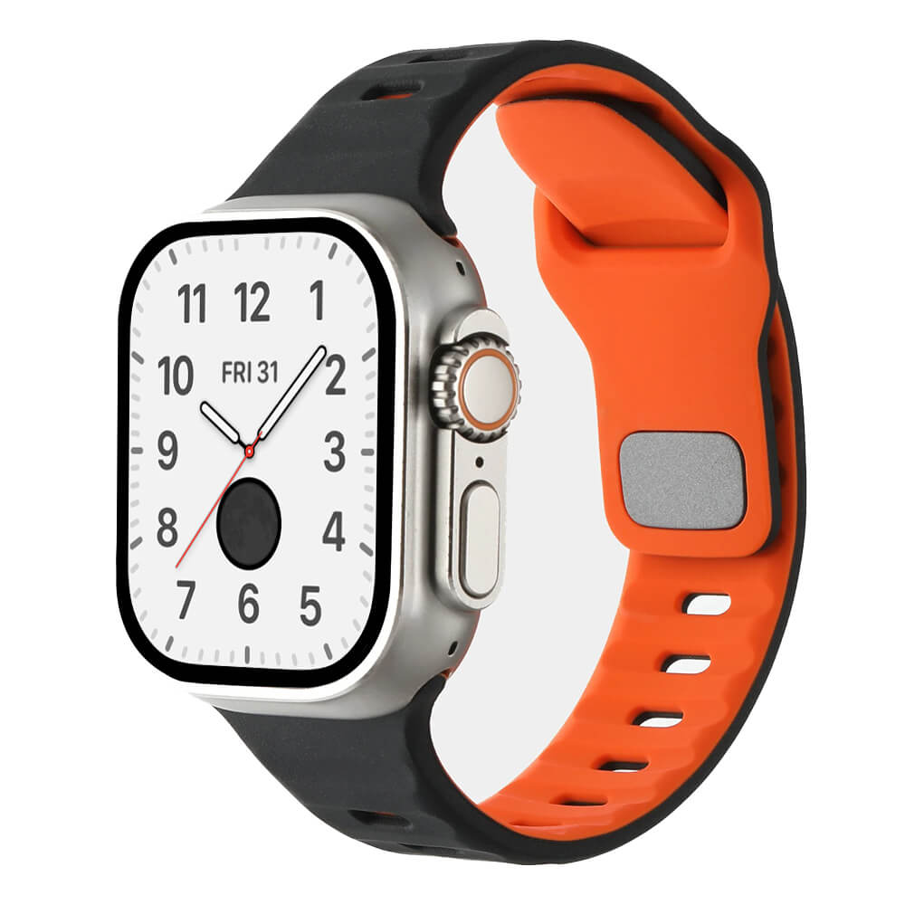 Slim Sports Silicone Strap For Apple Watch Ultra 2