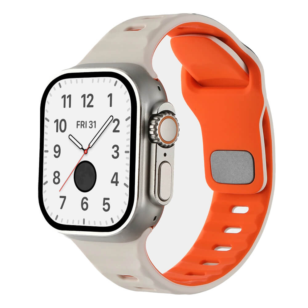 Slim Sports Silicone Strap For Apple Watch Ultra 2