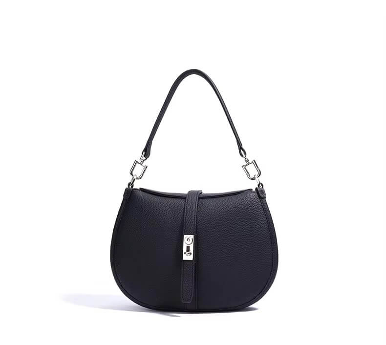 Small Circular Hobo Style Bag