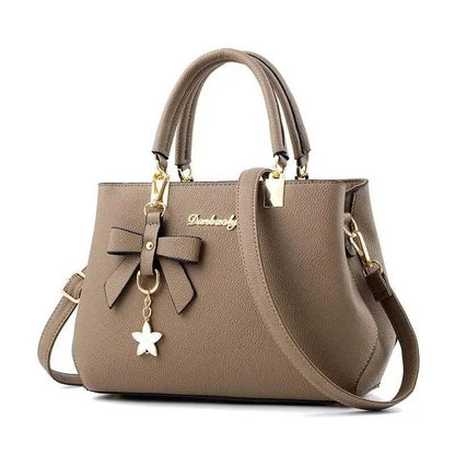 Elegant Black PU Leather Handbags with Shoulder Strap UK