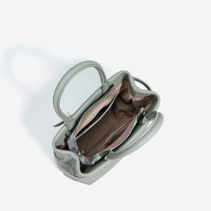 Top Handle Genuine Leather Designer Bag