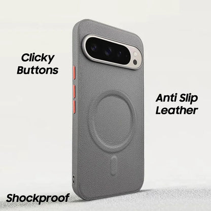 Google Pixel 10 Pro Leather Case With MagSafe Compatible | Pejayz