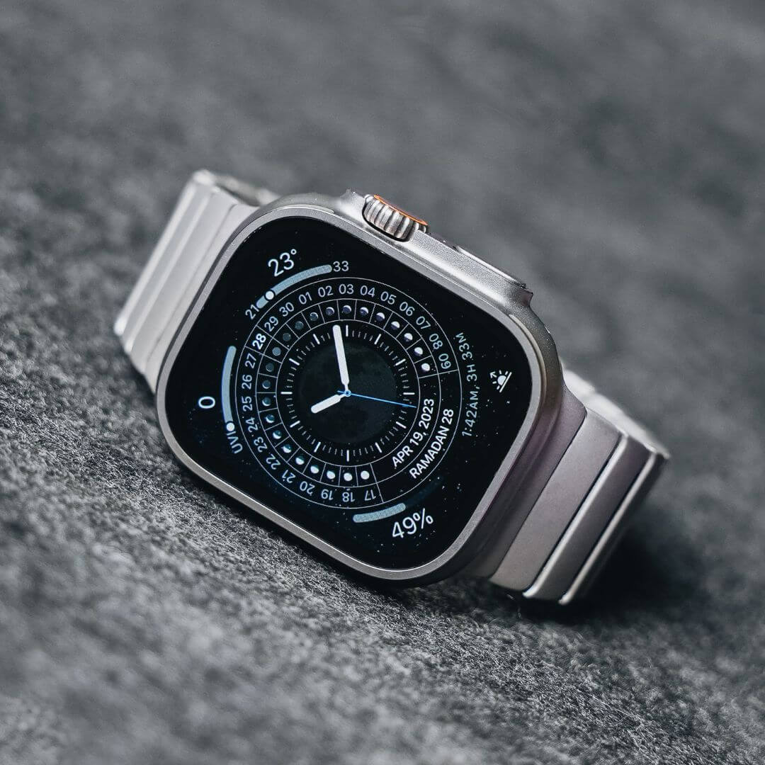 Premium Stainless Steel Strap For Apple Watch Metal Link Bracelet