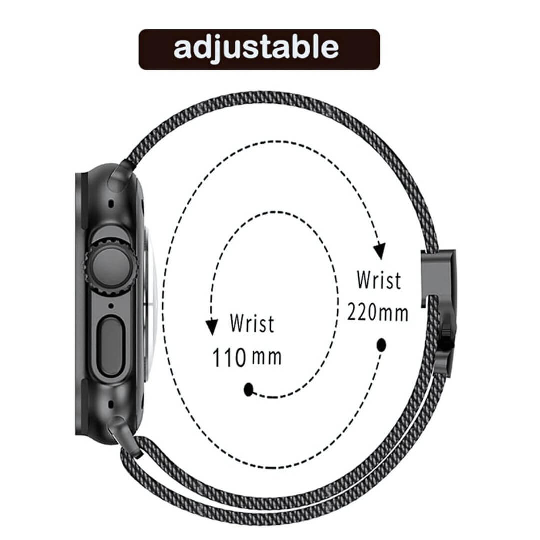 Milanese Loop Strap for Apple Watch Ultra 2 – Strong Mesh | Pejayz