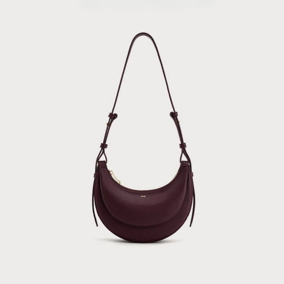 Women's Versatile Semicircular Crossbody Handbag