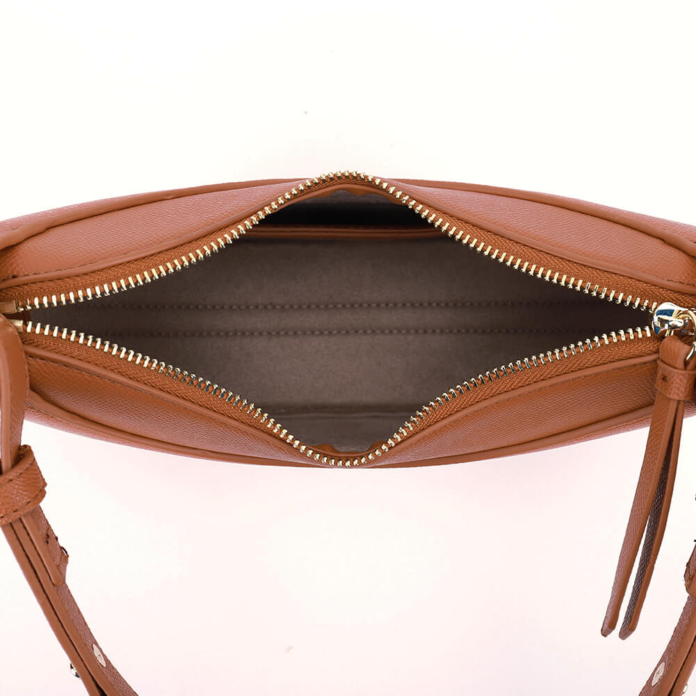 Women's Versatile Semicircular Crossbody Handbag