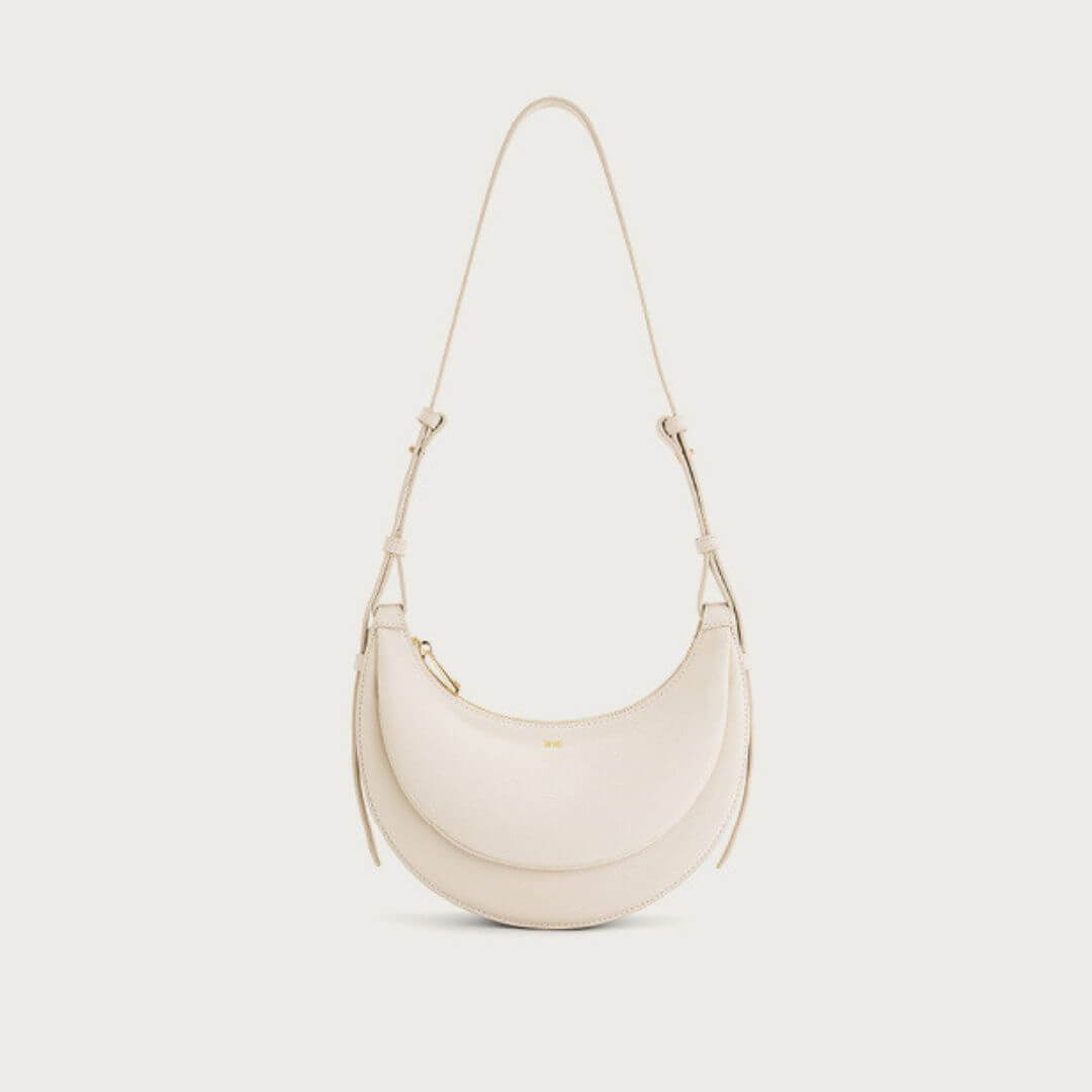Women's Versatile Semicircular Crossbody Handbag
