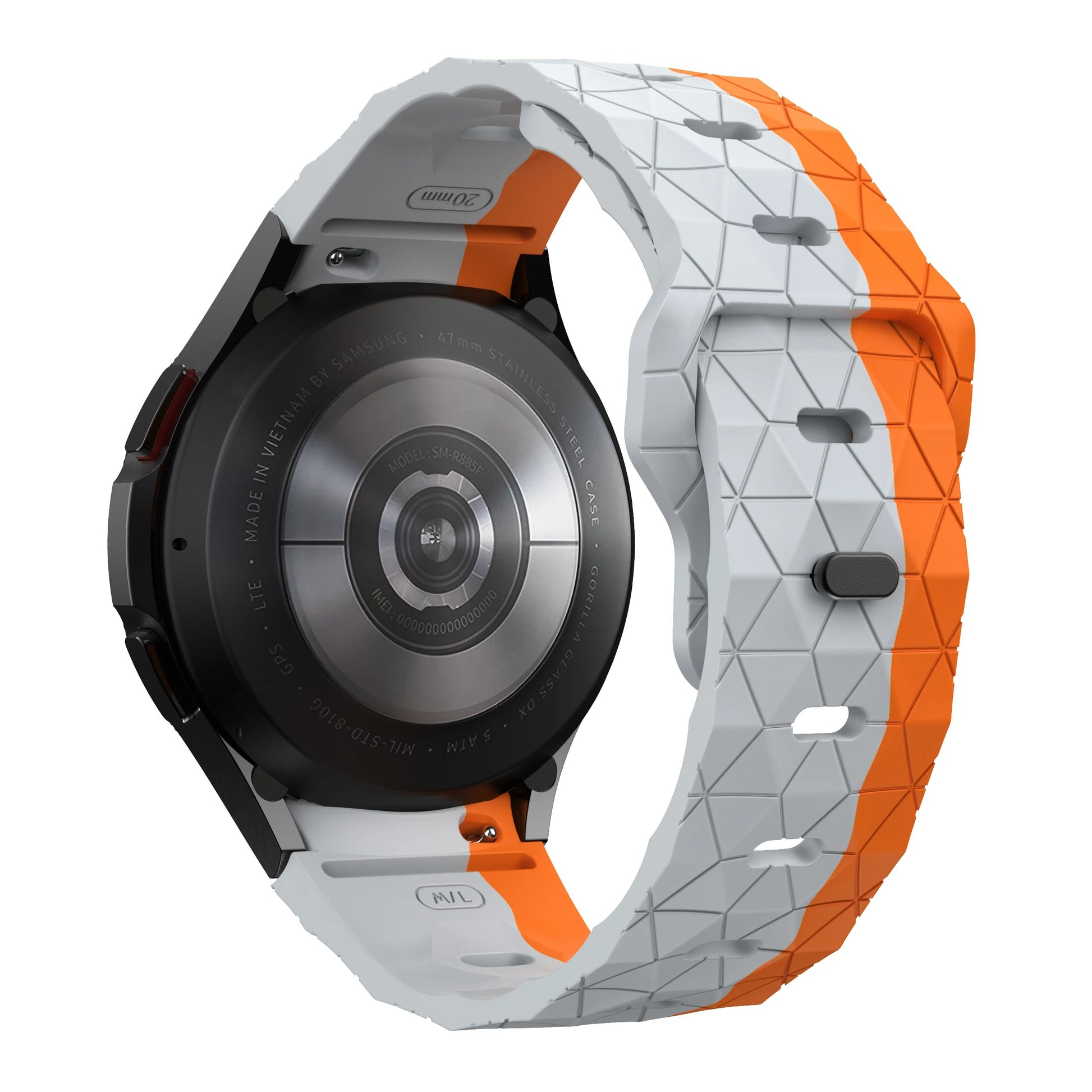 Galaxy Watch 6 Strap Prismatic Silicone Band | Samsung Straps Pejayz