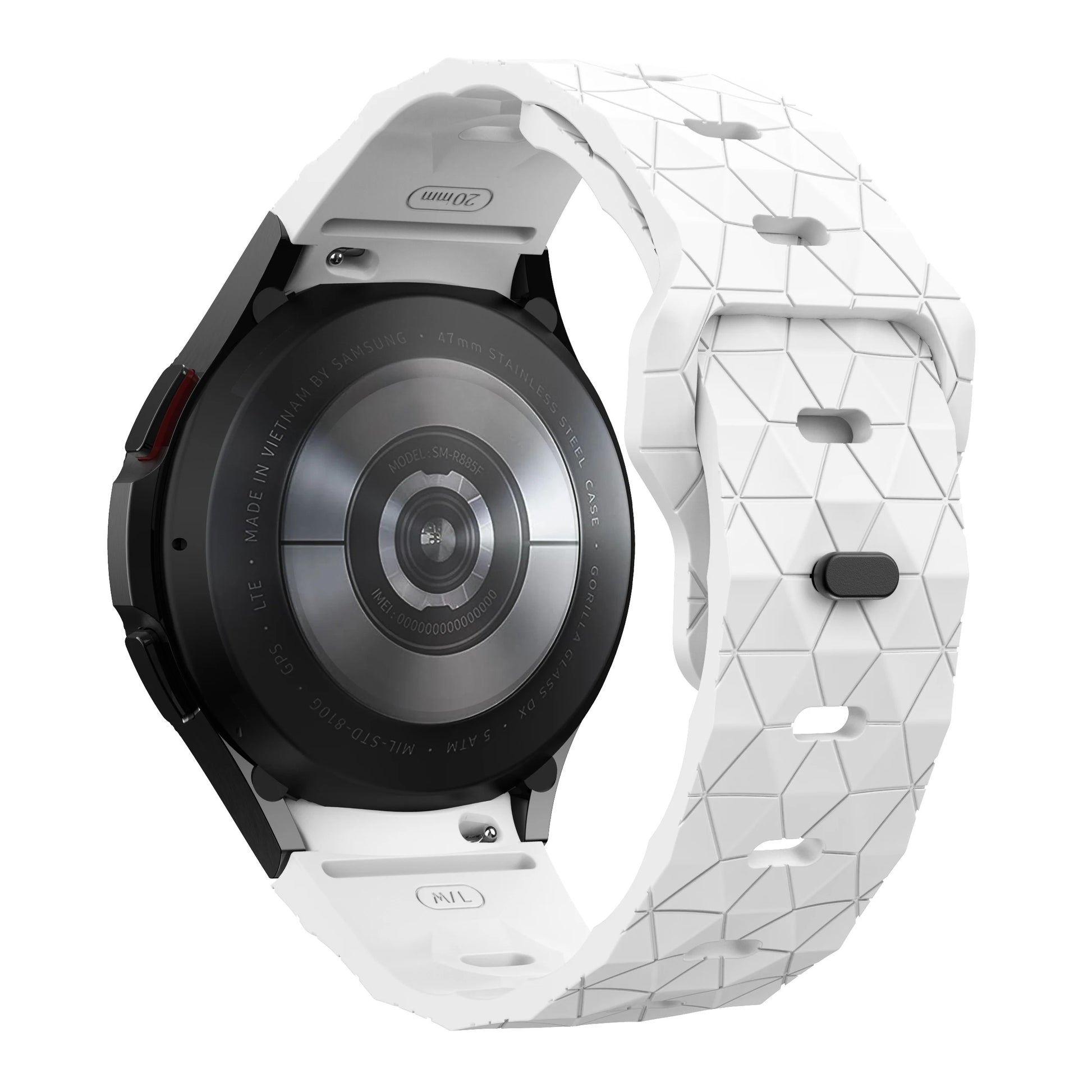 Galaxy Watch 6 Strap Prismatic Silicone Band | Samsung Straps Pejayz