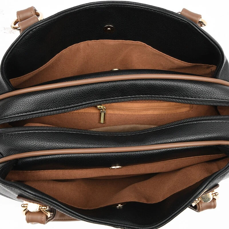 Casual Tote Bag For Women High Quality Leather Shoulder & Crossbody Bag