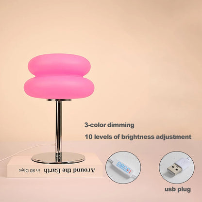 Bauhaus Retro Table Lamp Nordic Mushroom Design with 9 Level Brightness Dimming
