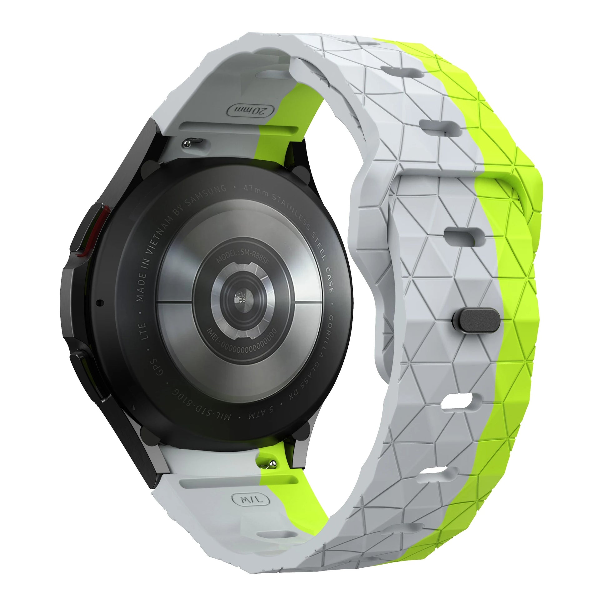 Galaxy Watch 6 Strap Prismatic Silicone Band | Samsung Straps Pejayz
