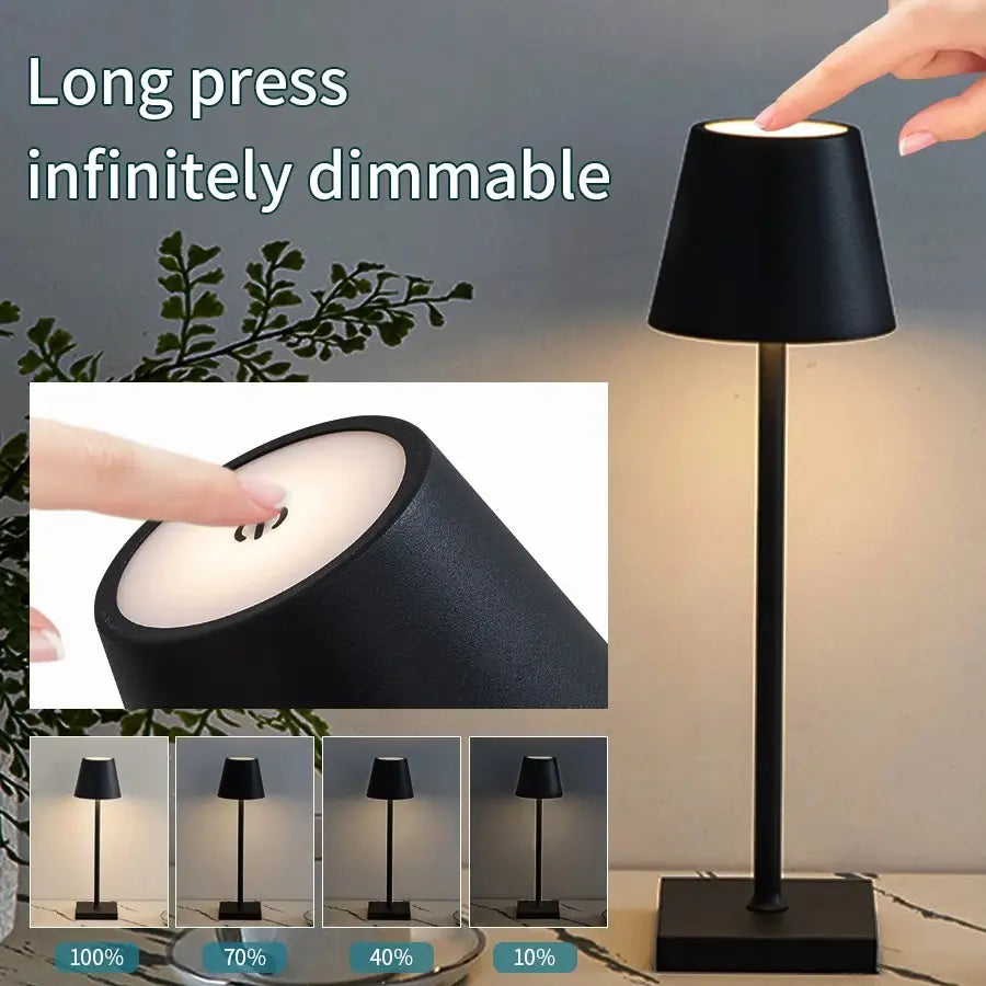 Rechargeable LED Table Lamp With Touch Switch