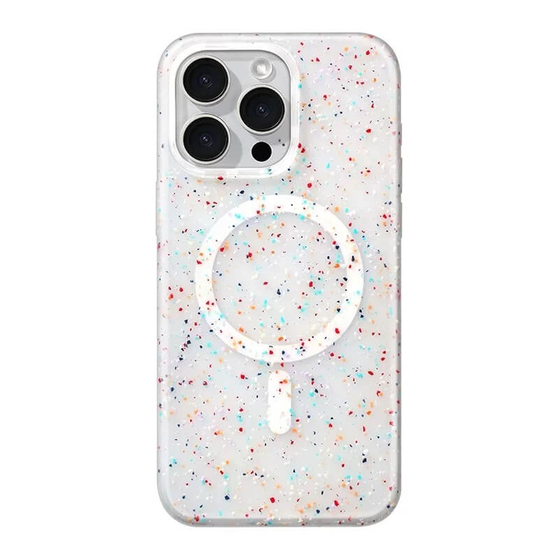 iPhone 16 Pro Case – Translucent Cover with Ink Dot Design | Pejayz