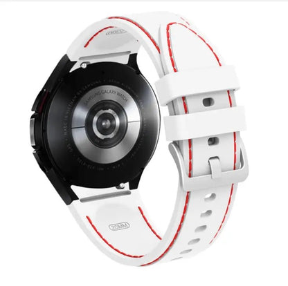 Double Line Silicone Strap For Samsung Galaxy Watch 6 - Pejayz