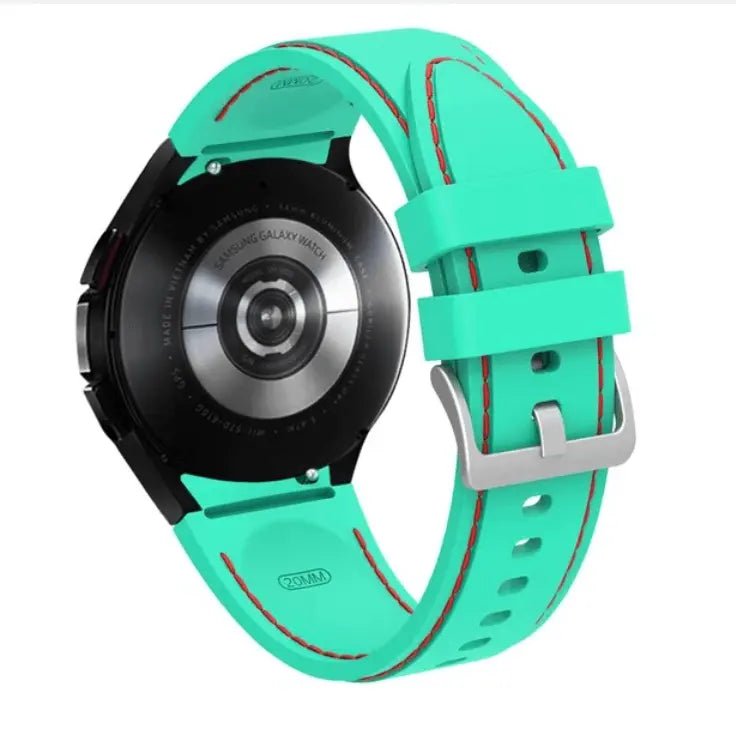 Double Line Silicone Strap For Samsung Galaxy Watch 6 - Pejayz