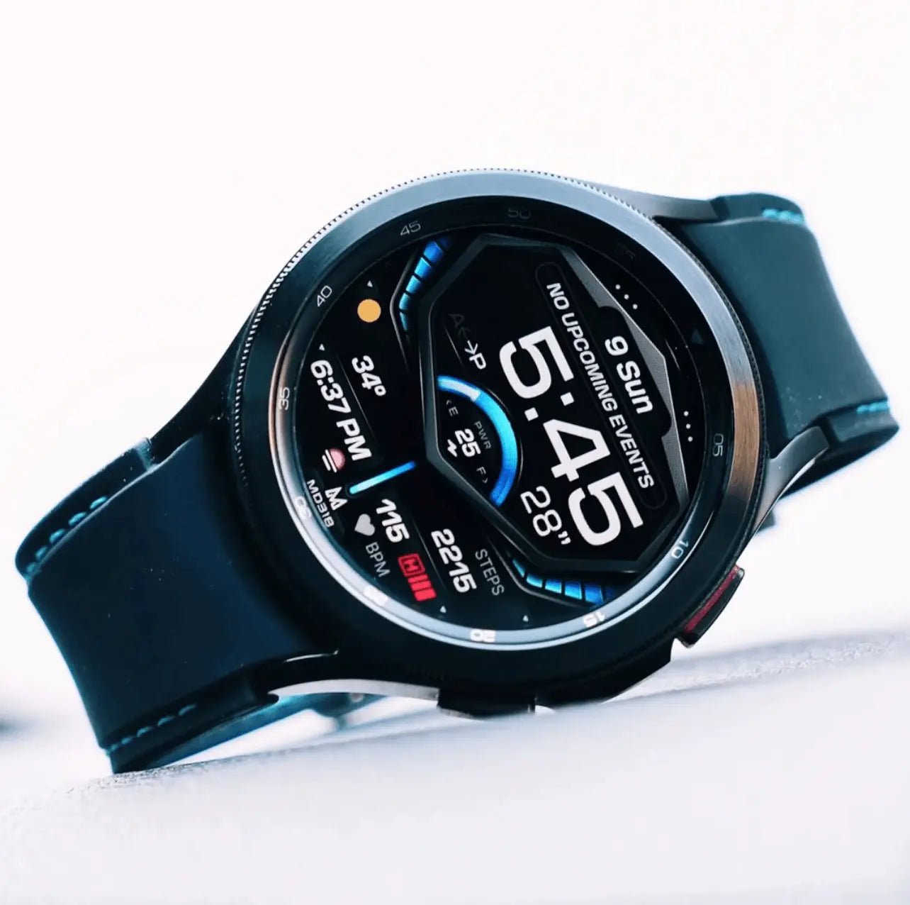Double Line Silicone Strap For Samsung Galaxy Watch 6 - Pejayz