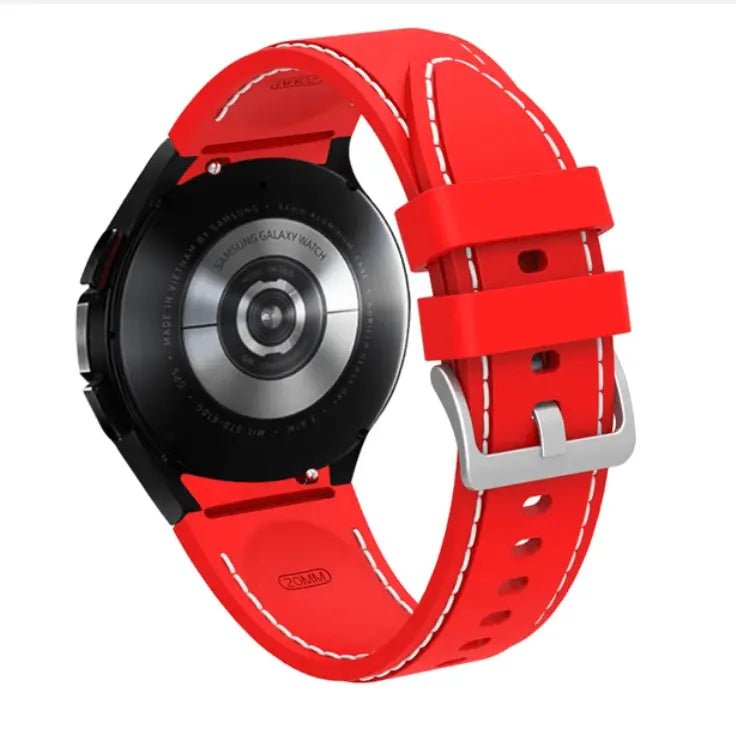 Double Line Silicone Strap For Samsung Galaxy Watch 6 - Pejayz