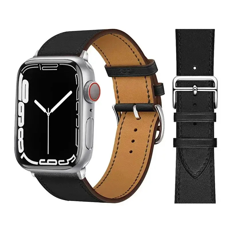 Premium Leather Band For Apple Watch Ultra And Series 10