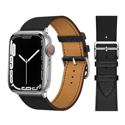 Premium Leather Band For Apple Watch Ultra And Series 10