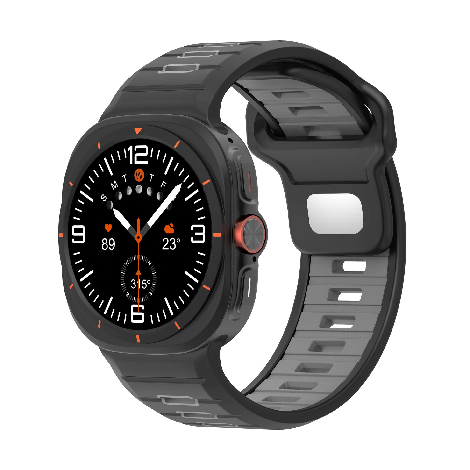 Premium Sports Silicone Strap For Samsung Galaxy Watch Ultra 