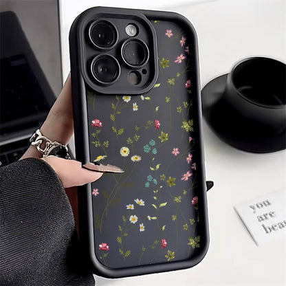 Cute Flower Phone Case for iPhone Anti-Drop Shockproof Cover