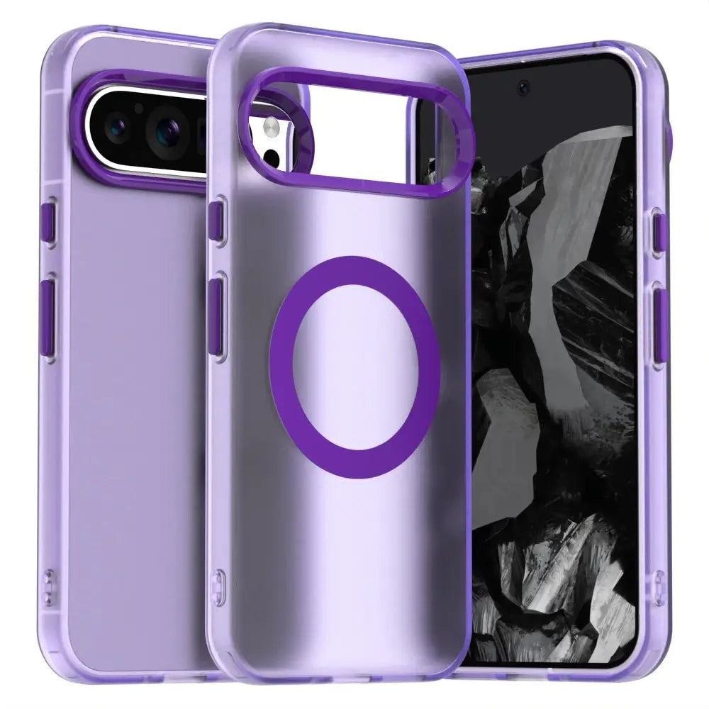 Google Pixel 9 Pro XL Case Clear Magnetic Design – Pejayz