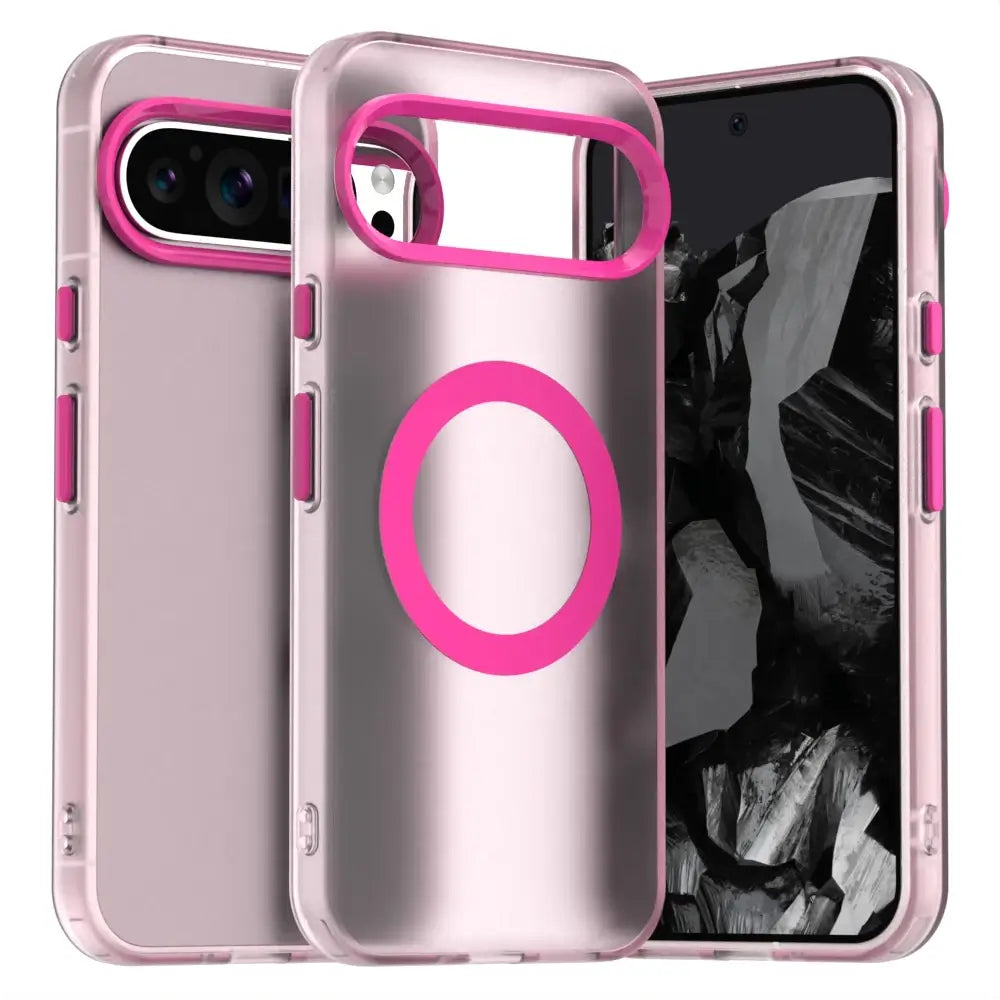 Google Pixel 9 Pro XL Case Clear Magnetic Design – Pejayz