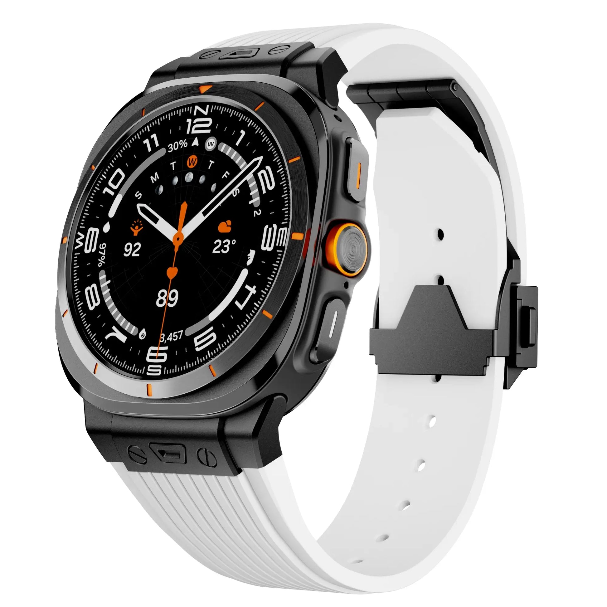 Samsung Galaxy Watch Ultra Strap Stainless Steel Silicone | Pejayz