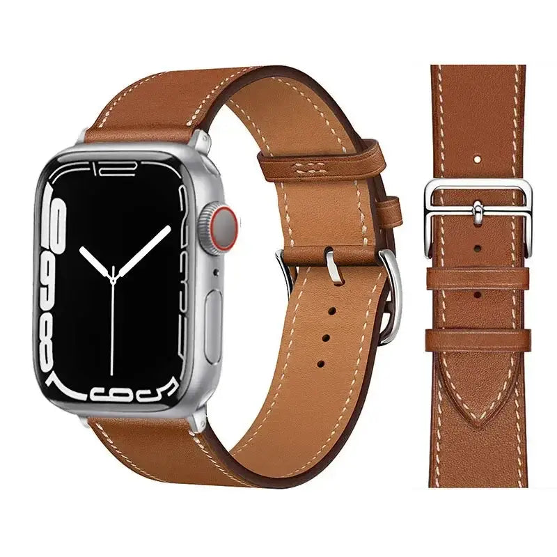 Premium Leather Band For Apple Watch Ultra And Series 10