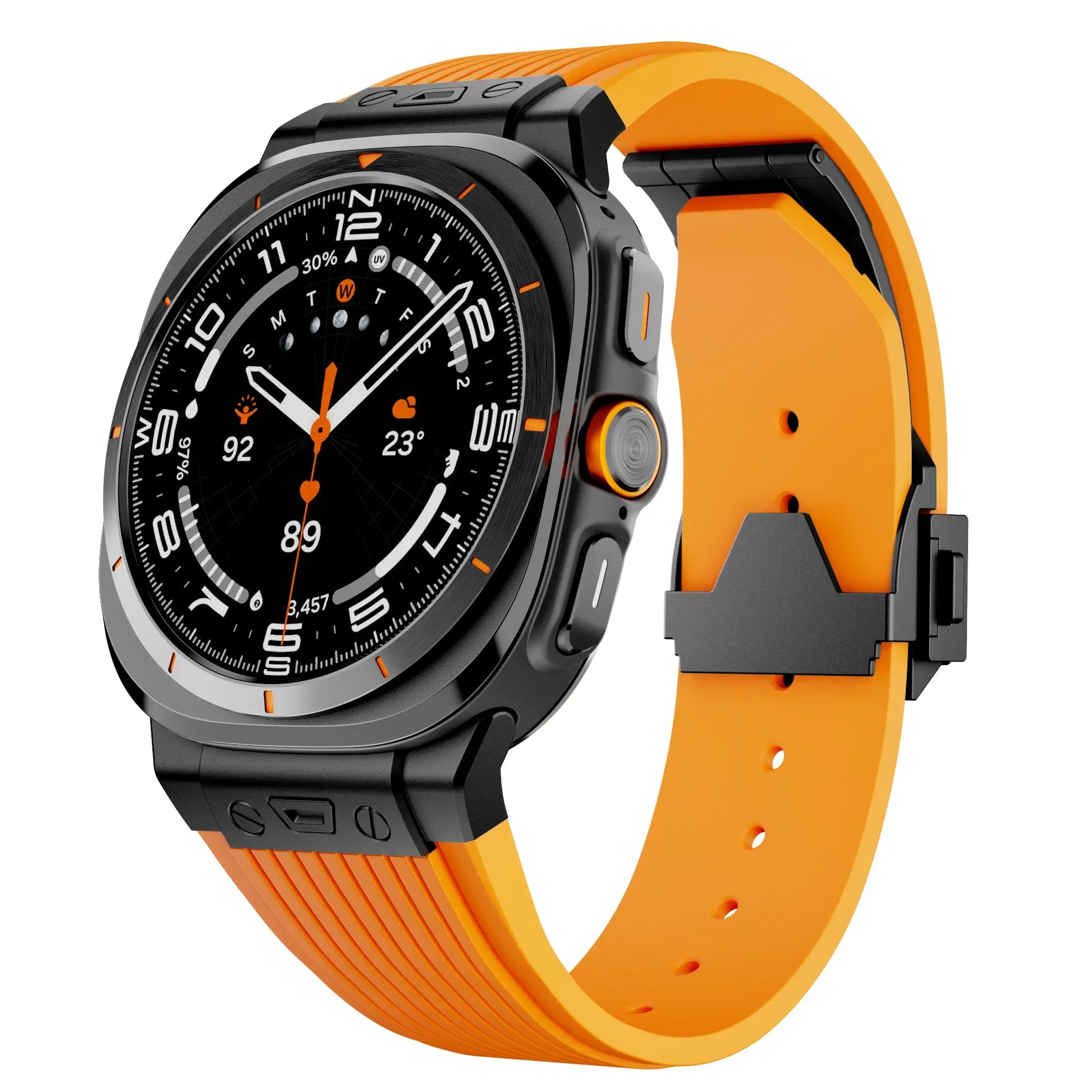 Samsung Galaxy Watch Ultra Strap Stainless Steel Silicone | Pejayz