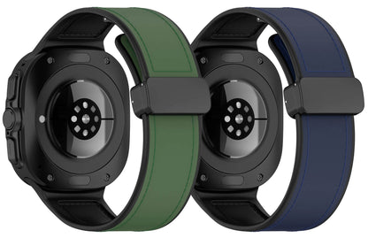 Samsung Galaxy Watch Ultra Strap Leather Silicone | Pejayz