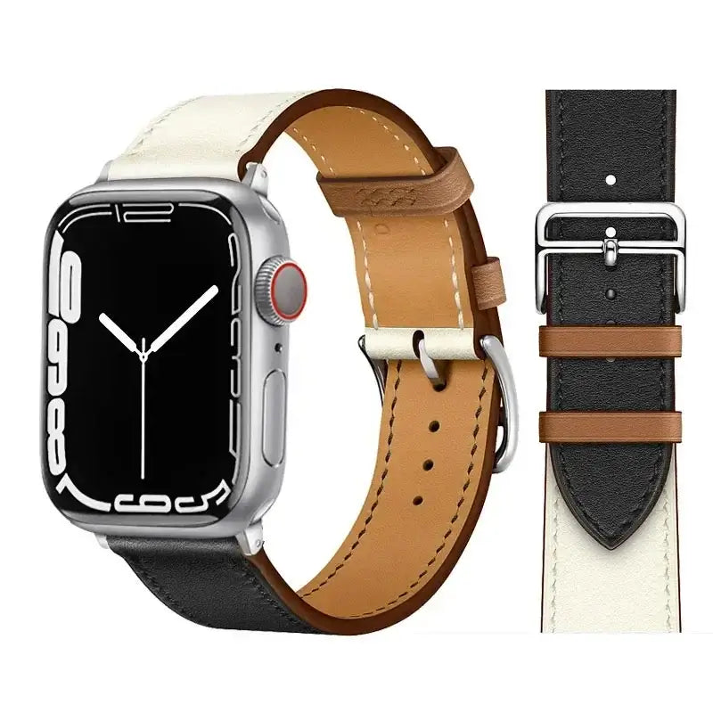 Premium Leather Band For Apple Watch Ultra And Series 10