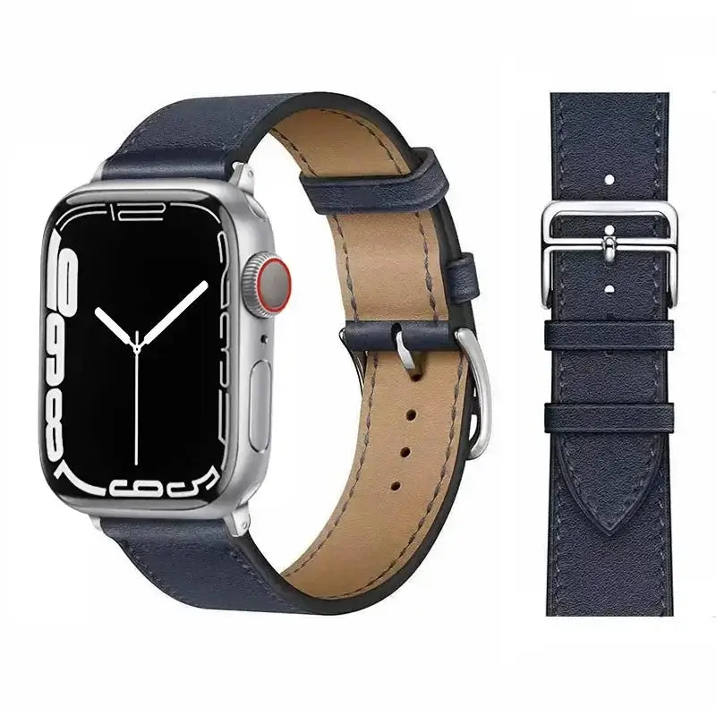 Premium Leather Band For Apple Watch Ultra And Series 10