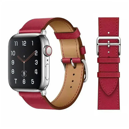 Premium Leather Band For Apple Watch Ultra And Series 10