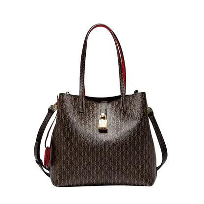 Premium Versatile Leather Crossbody Handbag