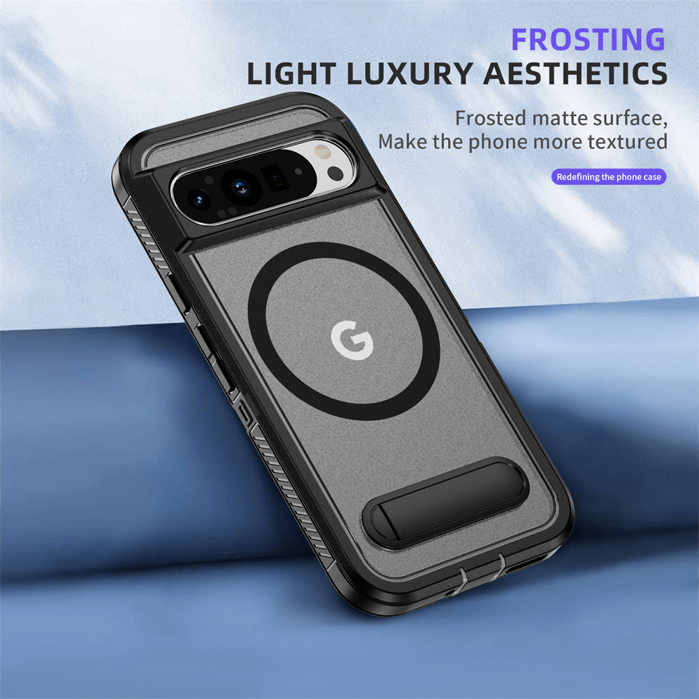 Google Pixel 9 Folding Stand Magnetic Shockproof Phone Case