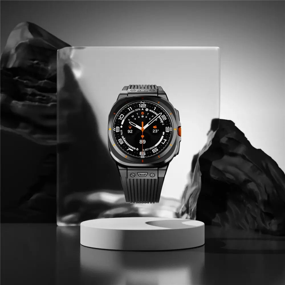 Samsung Galaxy Watch Ultra Strap Stainless Steel Silicone | Pejayz