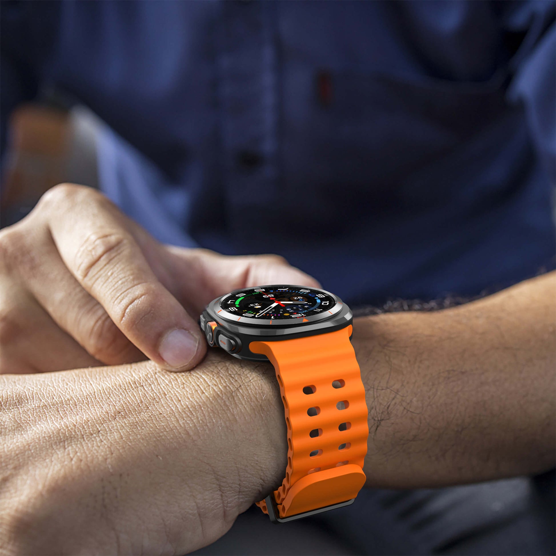 Samsung Galaxy Watch Ultra Premium Marine Strap | Pejayz