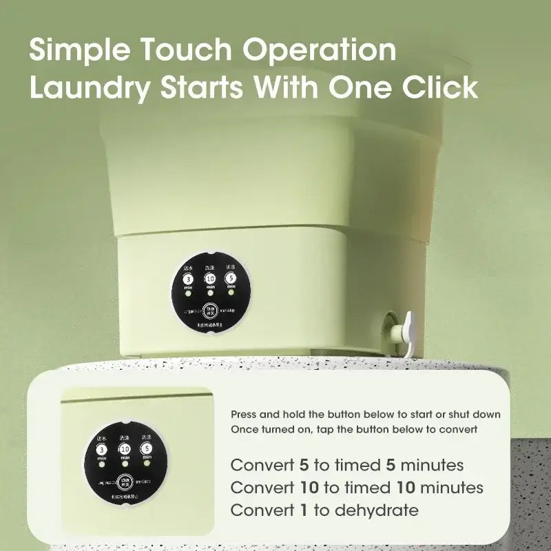 Mini Portable Washing Machine