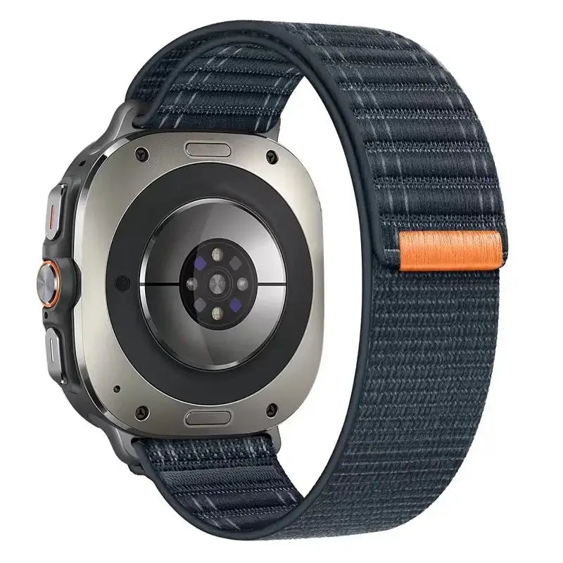 Wave Pattern Nylon Loop Strap For Samsung Galaxy Watch Ultra