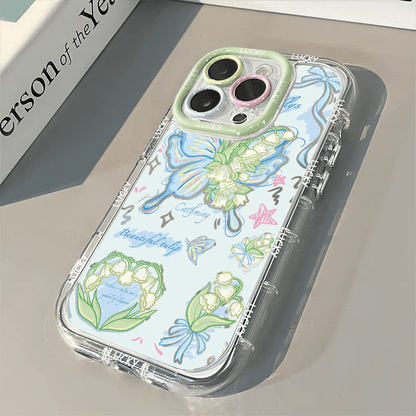 Cute Cat Animal Phone Case Silicone Soft Cover For iPhone 16 & 15 Pro