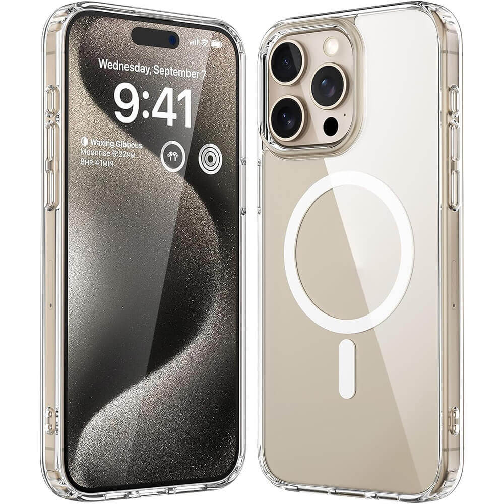 iPhone 16 Case – Clear Shockproof MagSafe Cover | Pejayz