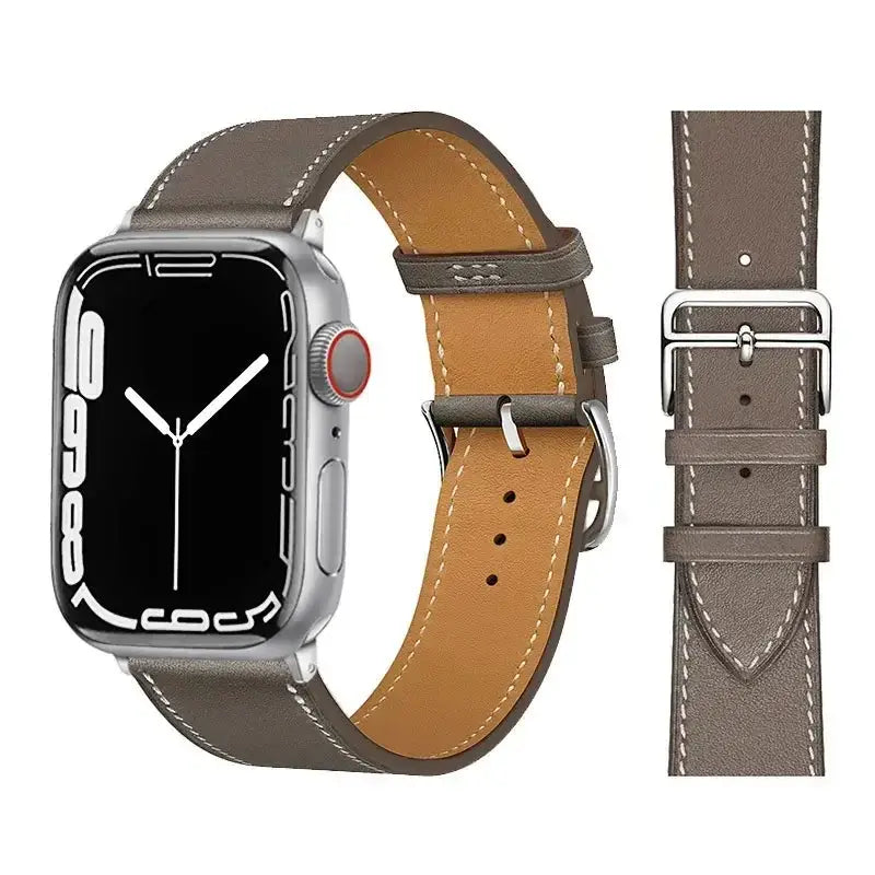 Premium Leather Band For Apple Watch Ultra And Series 10